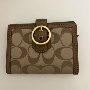 Coach Gold Wallet